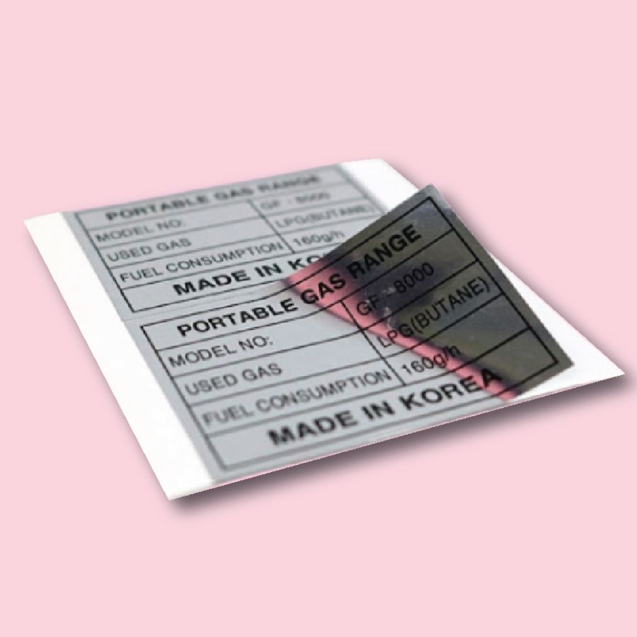 Decal thiếc bạc mờ